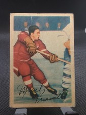 Marcel Pronovost (Red Wings) - 1953-54 Vintage Parkhurst Hockey Card #41