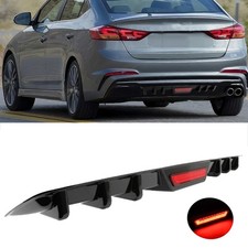 For Hyundai Elantra Sedan 34 Rear Bumper Diffuser Lip Spoiler Wled Brake Light For Hyundai Elantra Sedan 34 Rear Bumper Diffuser Lip Spoiler Wled Brake Light
