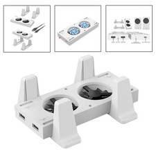 Miracle Shining Vertical Stand for Xbox Series X with Cooling Fan, Charging
