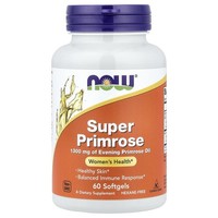 Now Foods, Super Primrose, NachtkerzenöL, 1.300 Mg, 60 Weichkapseln