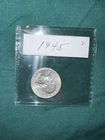 1945 Washington 25C Silver Quarter / UNC