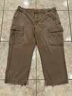 Duluth Trading Fire Hose Cargo Pants Mens 44X30 Canvas Relaxed Fit 92204 — photo 1