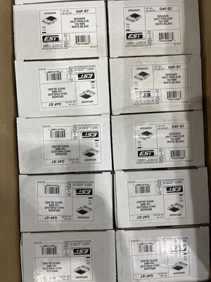 [Kasten 12] Edwards EST G4F-S7 White Speaker