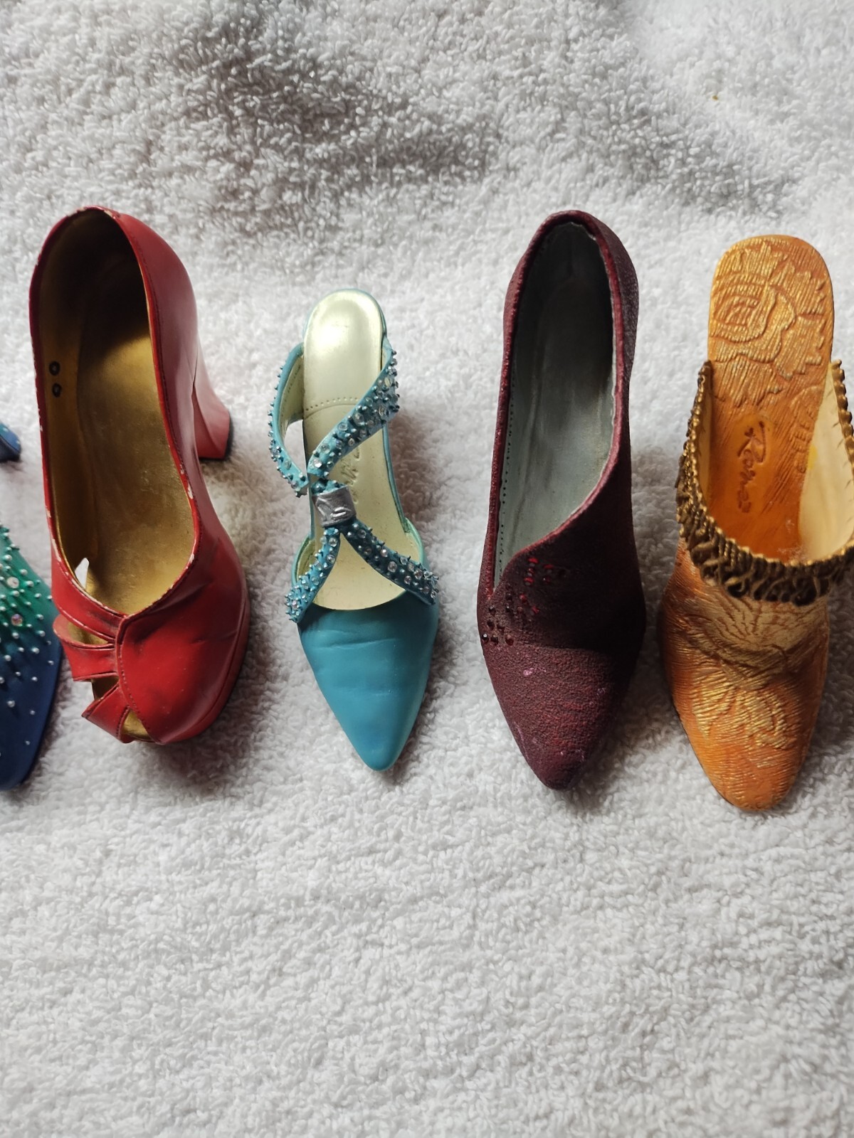 Vintage Just The Right Shoe by Raine Lot of 8 Collectible Shoe