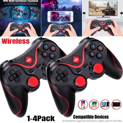 Wireless Bluetooth Controller Gamepad For iOS & Android Smart Phones TV Box
