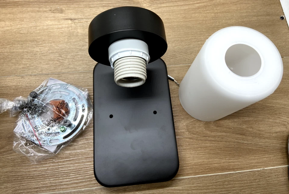 Progress Lighting P300020-031 Elevate Collection 1-Light  Vanity Light ,Black - Image 2 of 3