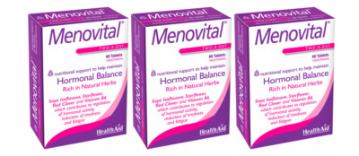 Health Aid Menovital - 60 Tabletten (3er Pack)
