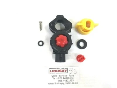 ARAG 10mm x 1/2" Anti Drip Sprayer Nozzle Holder c/w Twist Cap, Nozzle & Seal