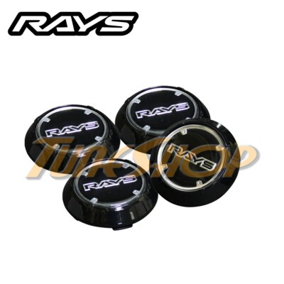 VOLK RAYS GRAMLIGHTS WR CENTER CAP BLACK 57CR 57DR 57G 57D 57C 57S PRO MAXIMUM 
