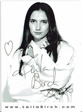 Lella Birch hand signed photo