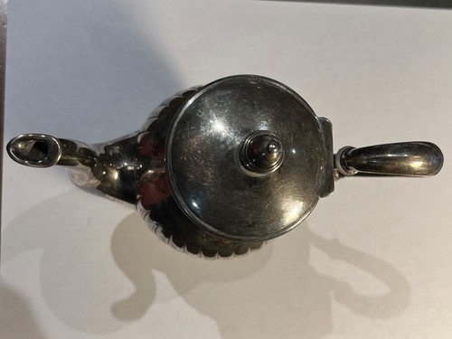 Ancienne Théière en argent massif 800% de 1898 (109-6/A230) - Imagen 5 de 10