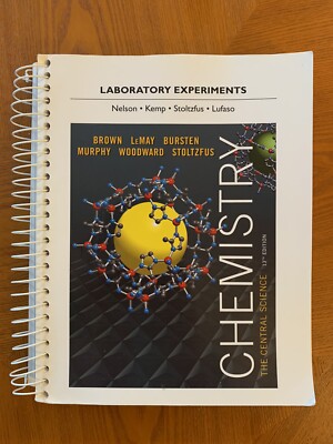 Chemistry: The Central Science 13th (thirteenth) Edition Laboratory ...
