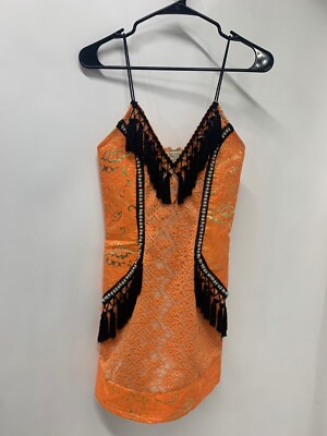 chinese dress ladies Furlla Women Chic Orange Strapless Bodycon Homecoming Dress with Lace Trim  – Furlla Official