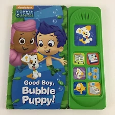 Nickelodeon Bubble Guppies Play A Sound Board Book Good Boy Bubble Puppy