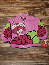 NEW Vintage RARE Strawberry Shortcake Raspberry Tart Jacket Coat 2008 Size 2T