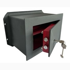 Cassaforte da incasso a Muro con Chiave doppia mappa 360x195x230H cm da Parete (