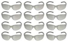 Kimberly Clark Purity Safety Glasses/Eyewear, UV & Scratch Protection, Box of 12