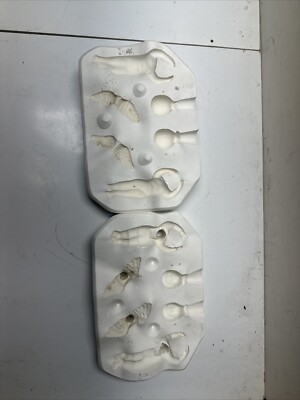 1994 Scioto Ceramic Molds. S-2665. Cherub Candle Climbers