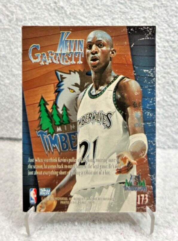 1997 Skybox Z-Force #173 Zuperman Kevin Garnett | eBay
