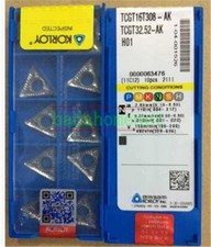 10PCS Korloy TCGT16T308-AK H01 CNC Aluminum Inserts New