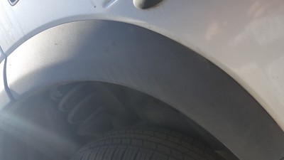 02-05 FREELANDER RIGHT PASSENGE SIDE REAR DOOR OUTER EXTERNAL FLARE MOLDING TRIM