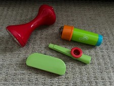 ELC Musical Instrument Mouthorgan  Kazoo  Ikea Wind Up Torch  Kaleidoscope