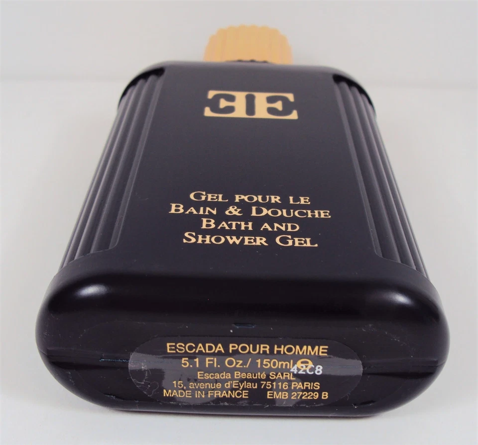 Gel de baño y ducha Escada Pour Homme 5,1 oz/150 ml *NUEVO EN CAJA* RARO  Foto 4 de 4