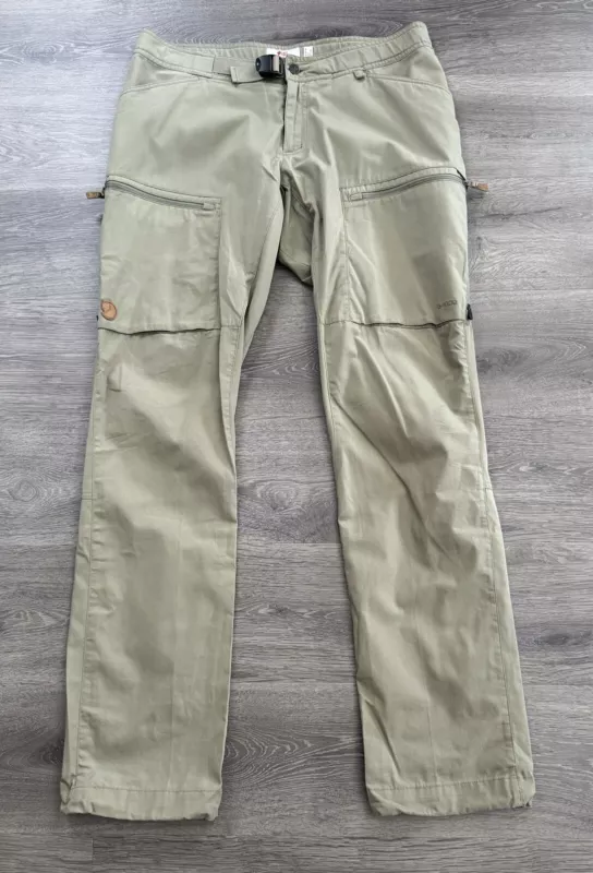 fjallraven abisko shade g-1000 canvas fishing utility pants