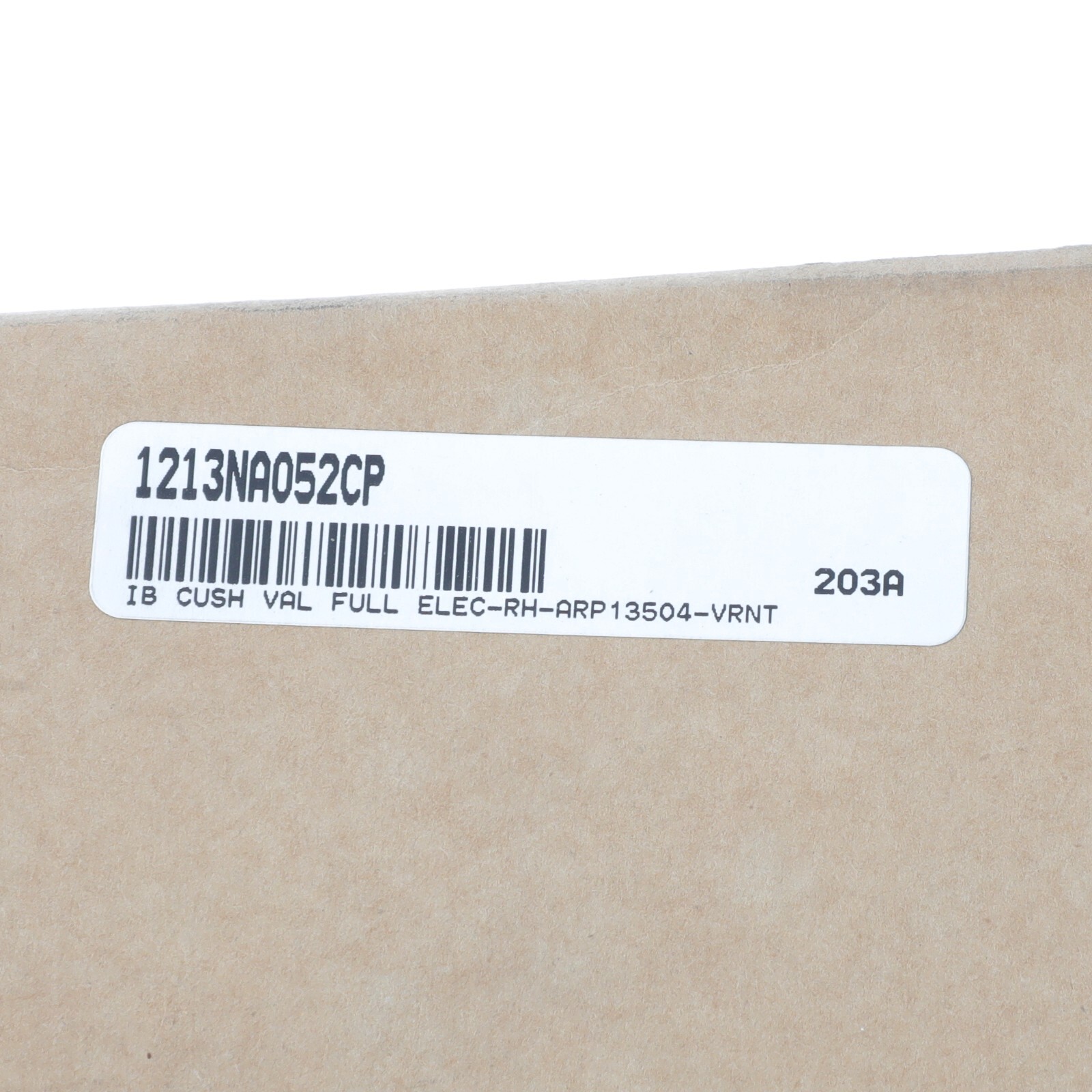 GENUINE MCLAREN IB CUSH VAL FULL ELEC-RH-ARP13504-VRNT NEW GENUINE 1213NA052CP