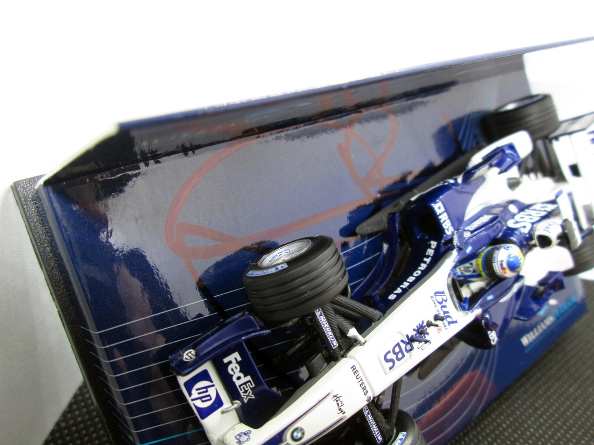 Williams F1 BMW FW27 Test Nico Rosberg Hand Signed Autograph Model