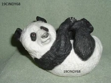 1990 LENOX SMITHSONIAN INSTITUTION FINE PORCELAIN FIGURINE "PANDA CUB" 