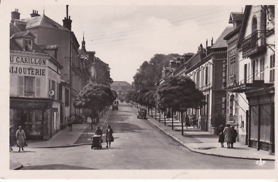  CPSM DREUX AVENUE DE LA GARE