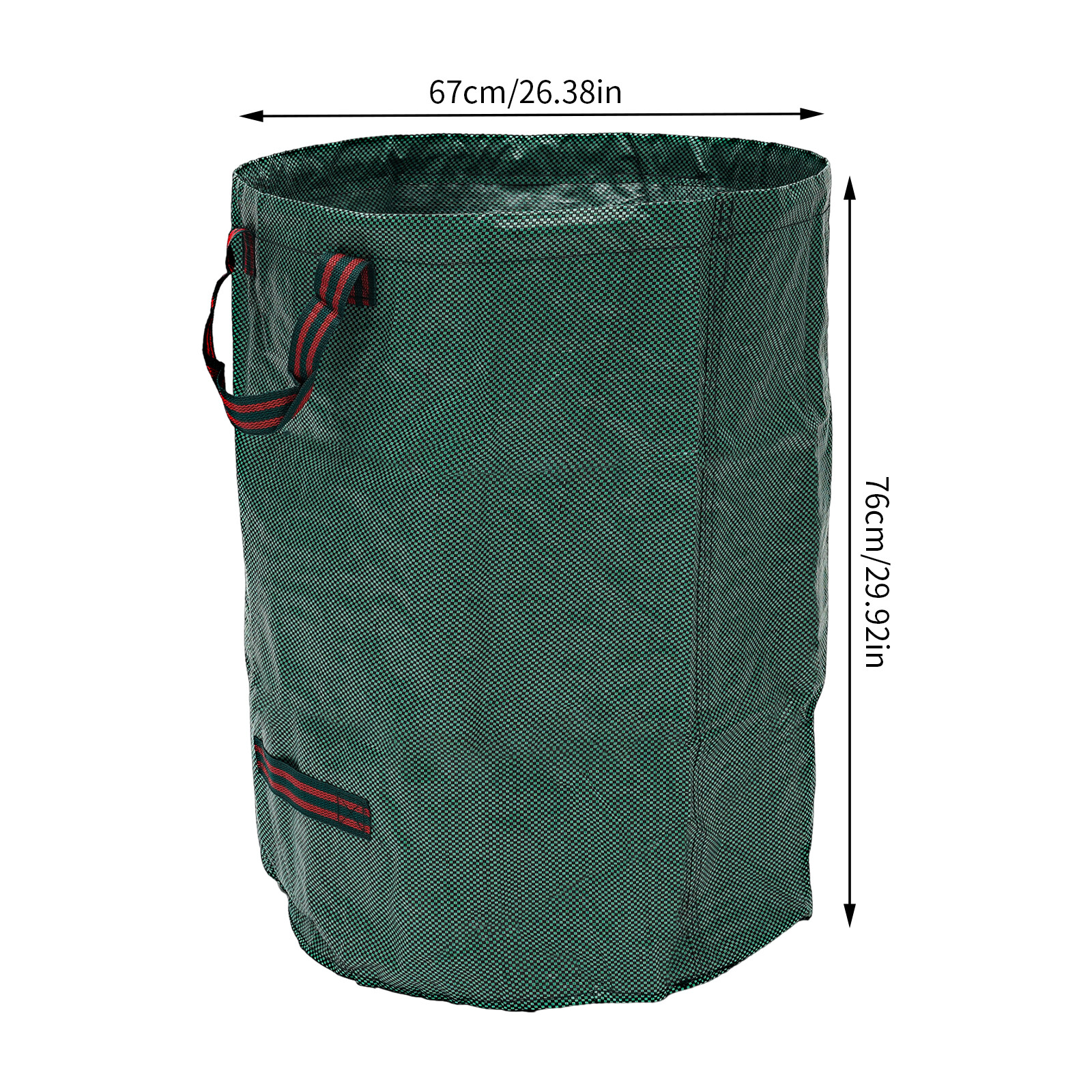 Garden Waste Bag 3-Pack 72 Gallon Lawn Garden Bags