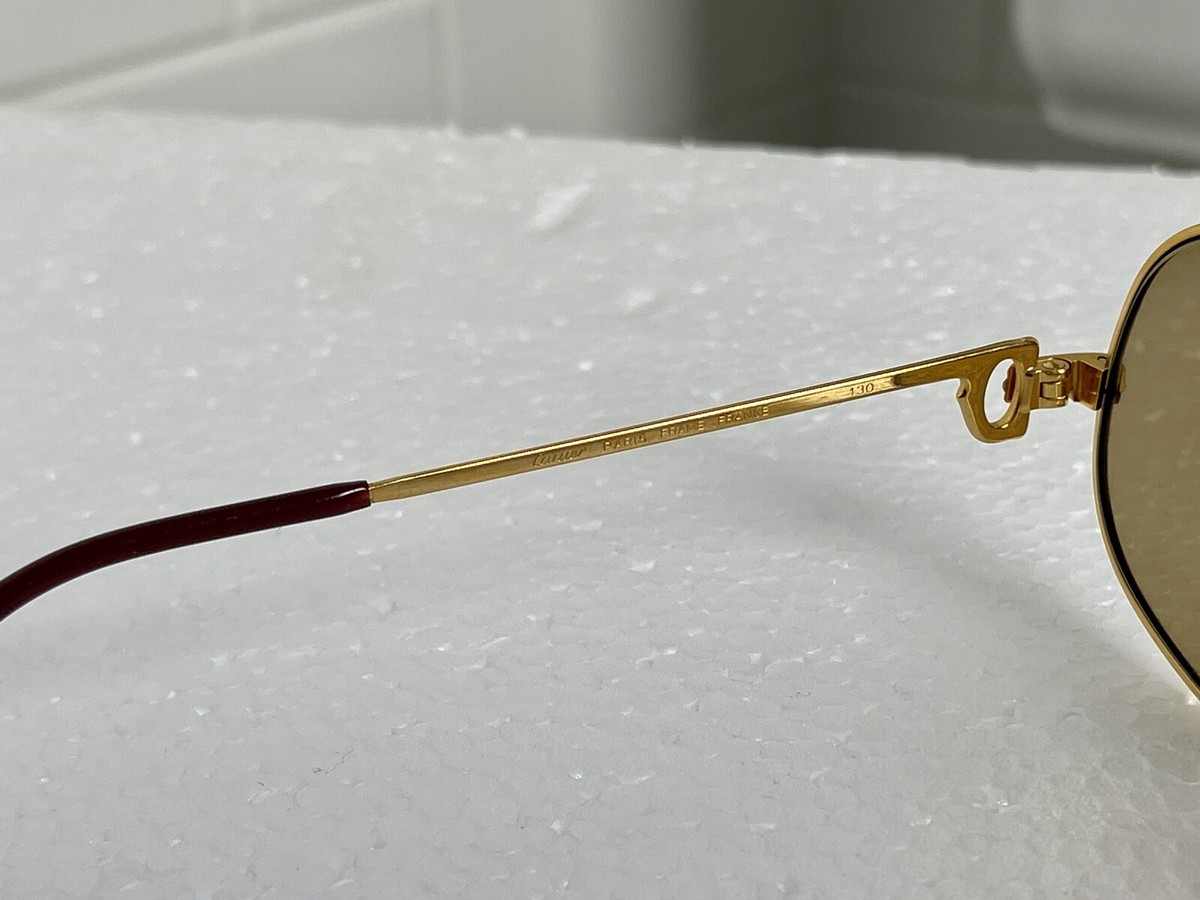 Vintage Cartier Eyeglasses Frames Gold/silver frame Cartier