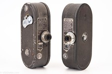 Keystone 8mm Film Cine Camera Model K-8 Lot of 2 AS-IS for Parts or Repair V23