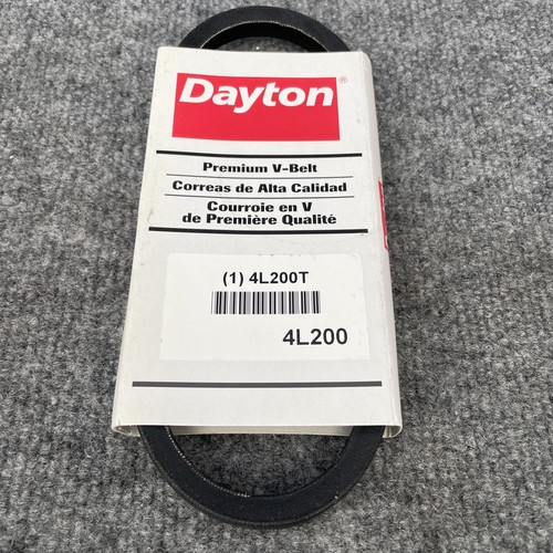 Lotto di 2 - Cintura a V Dayton 4L200T 4L200, 20 in lunghezza esterna, 1/2 in top nuova - Foto 2 di 12