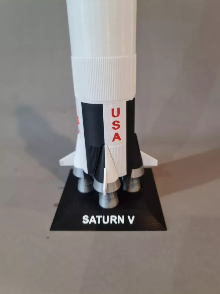 SATURN 5 SATURN V APOLLO 11 ROCKET MODEL - Scale 1/144 77cm 🚀FULLY ...
