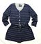thumbnail 3  - Nautica Women&#039;s Blue Pajama Shorts Romper Size L Retail $52