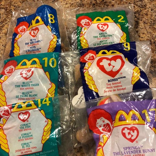 Vintage 1998-2000 McDonalds Ty Beanie Babies