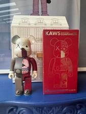 bearbrick 400% kaws dissected brown originalfake medicom toy