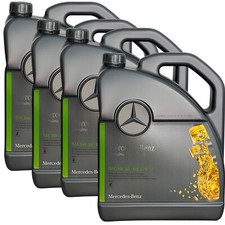 4x5 Liter ORIGINAL MERCEDES BENZ  5W30 PKW MOTORÖL MB 229.52 Synthetic 5W-30