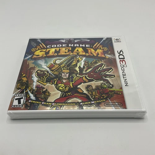 Code Name: S.T.E.A.M. (Nintendo 3DS, 2015) NEW & SEALED