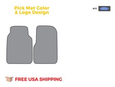 Fits 1987 Ford F-350 Reg Cab Floor Mat 2pc Cutpile Fits 1987 Ford F-350 Reg Cab Floor Mat 2pc Cutpile