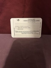 Cadillac 1959 Owners Cards 326 2026 Cadillac 1959 Owners Cards 326 2026