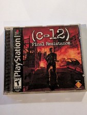 Thumbnail of ebay&reg; auction 307036416189 | C-12 : Final Resistance ( PlayStation 1 )  Black Label CIB PS1 Complete - Tested