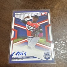 Panini 2023 Elite Extra Edition Erick Pena DPL Signatures Autograph DPS-EP Card