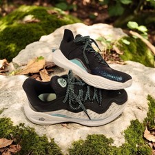 Size 6.5Y - Under Armour Curry Flow 10 Low Northern Lights Athletic Shoes