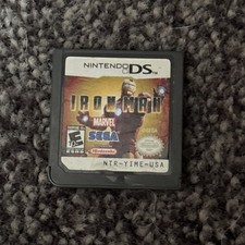 Iron Man Nintendo DS 2008 Action Adventure Game Fully Working