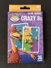 PBS KIDS Dinosaur Train Crazy 8s Game Cards Age 4+ Learning Made Fun Jim Henson