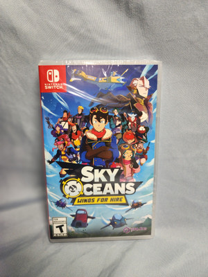 NEW SEALED Sky Oceans Wings for Hire Nintendo Switch JRPG 2024